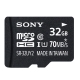 SONY 32GB microSDHC U1 C10 70MBs 記憶卡(附轉卡) product thumbnail 1