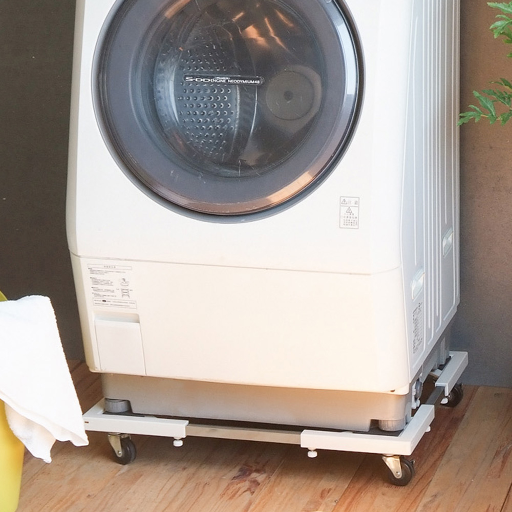 完美主義洗衣機台座 置物架 不鏽鋼 附輪 70x70x10cm 衛生紙盒 架 Yahoo奇摩購物中心