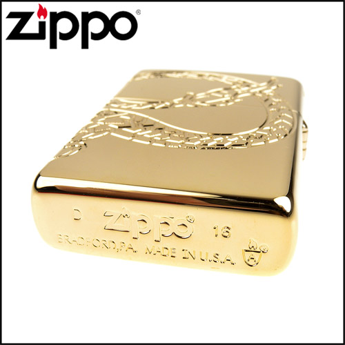 【ZIPPO】美系~Dragon-龍紋深刻鍍金打火機