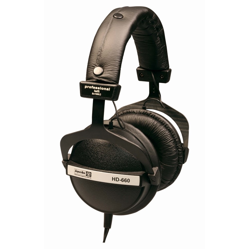 Superlux 專業錄音棚監聽級耳機 HD660