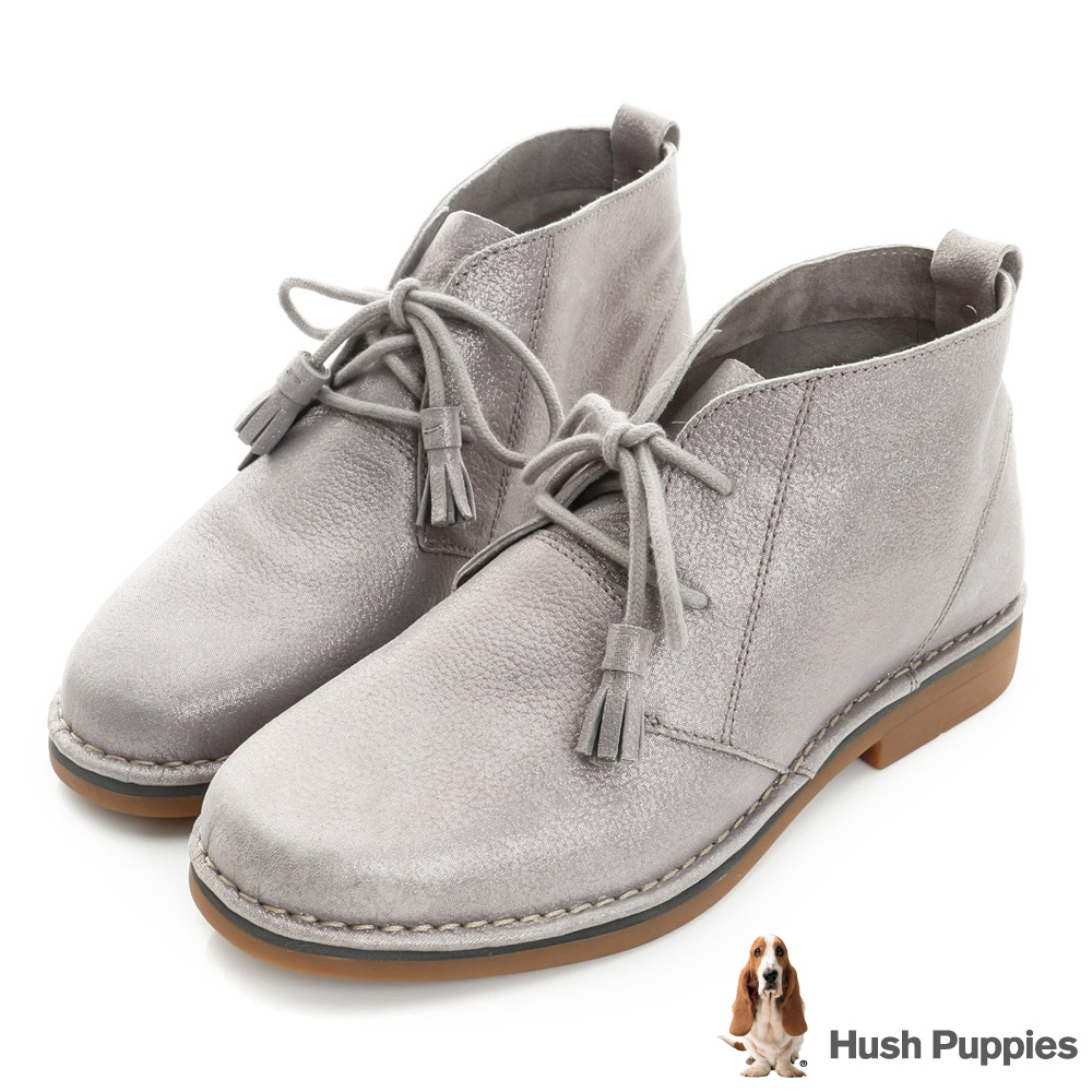 Hush Puppies ICON58沙漠靴-金屬灰