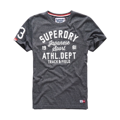 SUPERDRY 極度乾燥 文字短袖 T恤 灰色 0025