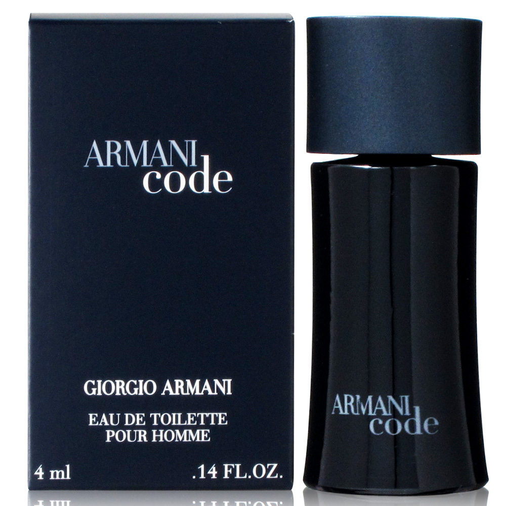 GIORGIO ARMANI 亞曼尼 黑色密碼男性淡香水 4ml