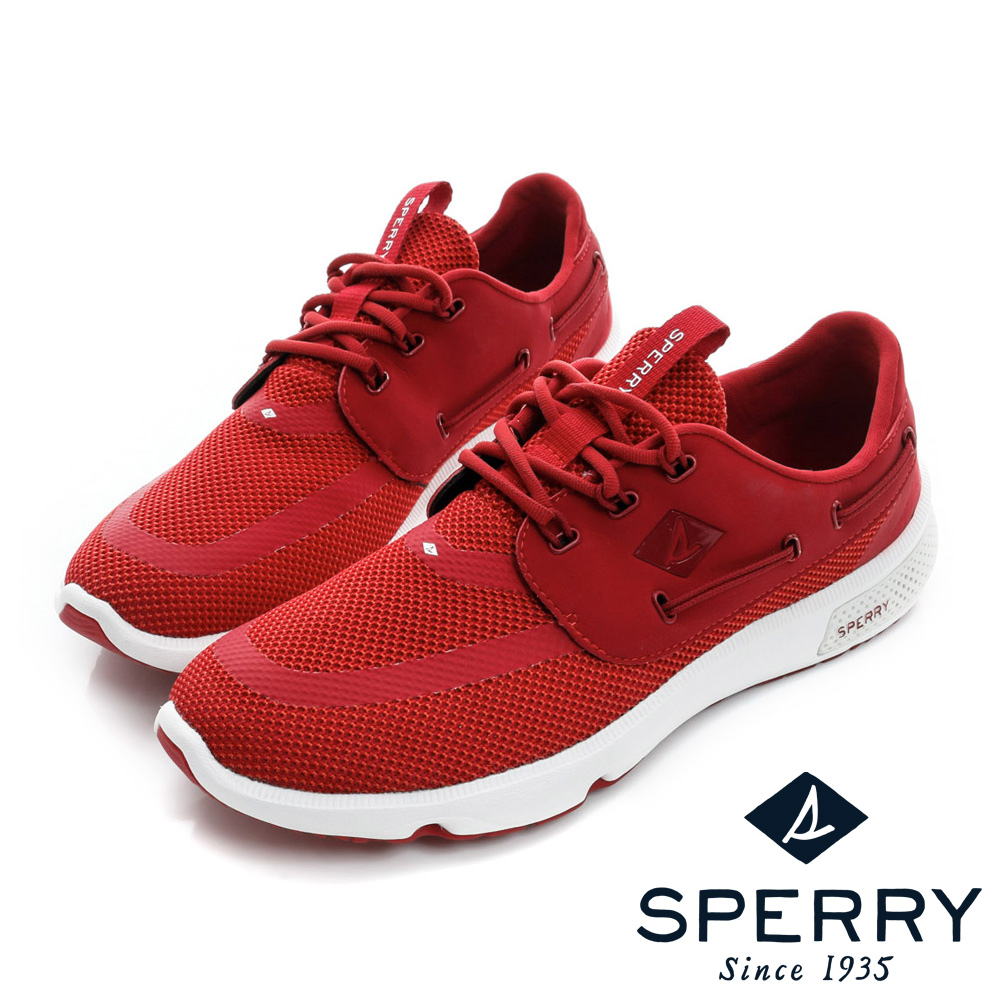 SPERRY 全新進化7SEAS全方位休閒鞋(男款)-紅