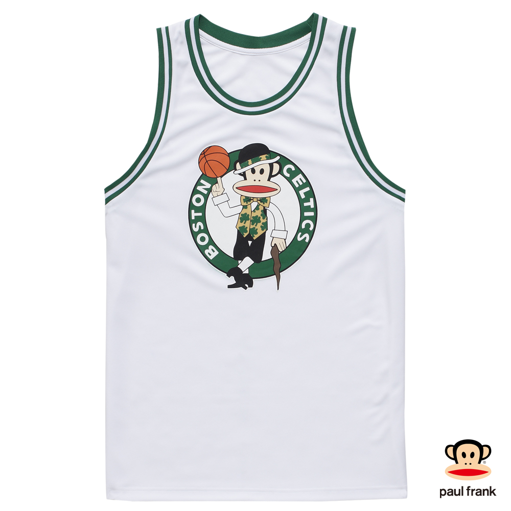 PAUL FRANK x NBA-波士頓塞爾提克隊&Julius聯名款運動背心-白色