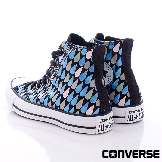 converse-冰心滴紋短筒帆布款-550732C(女段)N