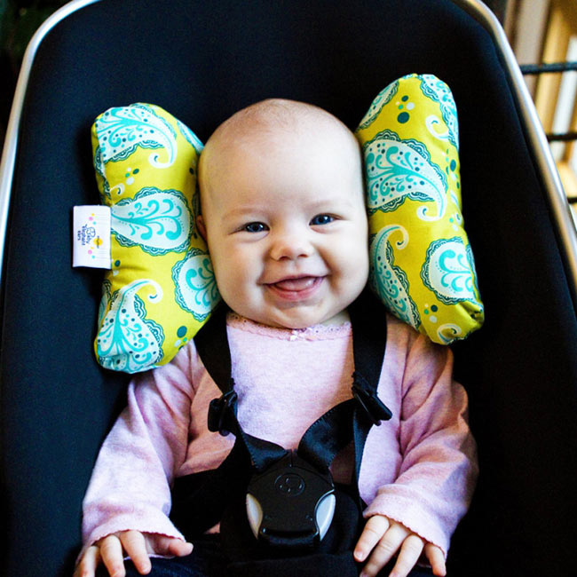 Baby Elephant Ears 變形蟲款推車汽座護頸蝴蝶枕
