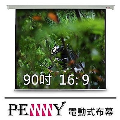 台灣專業製造~ PENNY PP-90 (16:9) 90吋方型電動幕