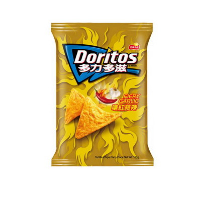 《Doritos 多力多滋》嗆紅蒜辣口味玉米片(104g/包)