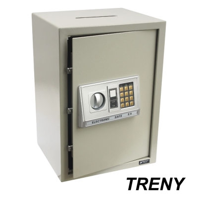 TRENY三鋼牙 電子式投入型保險箱 大 4427