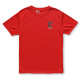 MLB-克里夫蘭印地安人隊印花LOGO快排短袖T恤-紅(男) product thumbnail 1