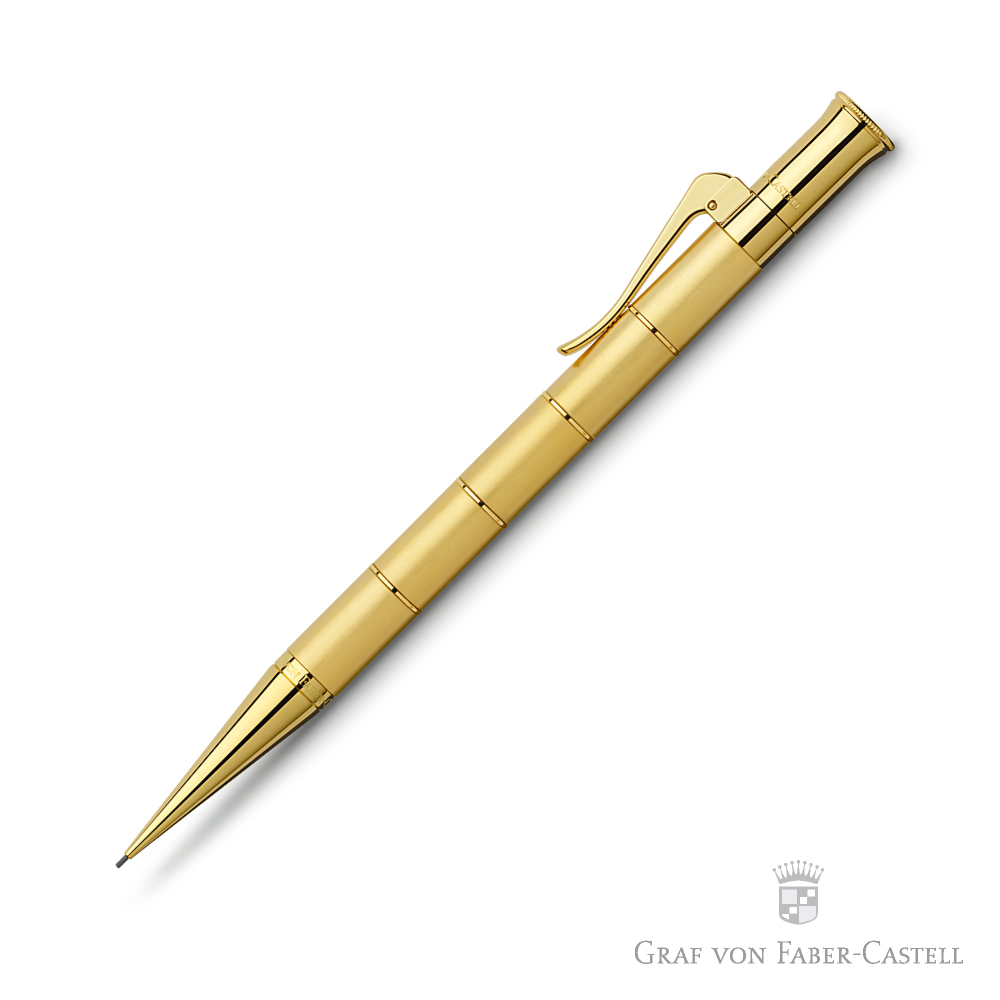 GRAF VON FABER-CASTELL 經典系列鍍金環自動鉛筆