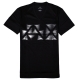 A|X Armani Exchange 虛幻幾何V領短袖T恤-黑 product thumbnail 1