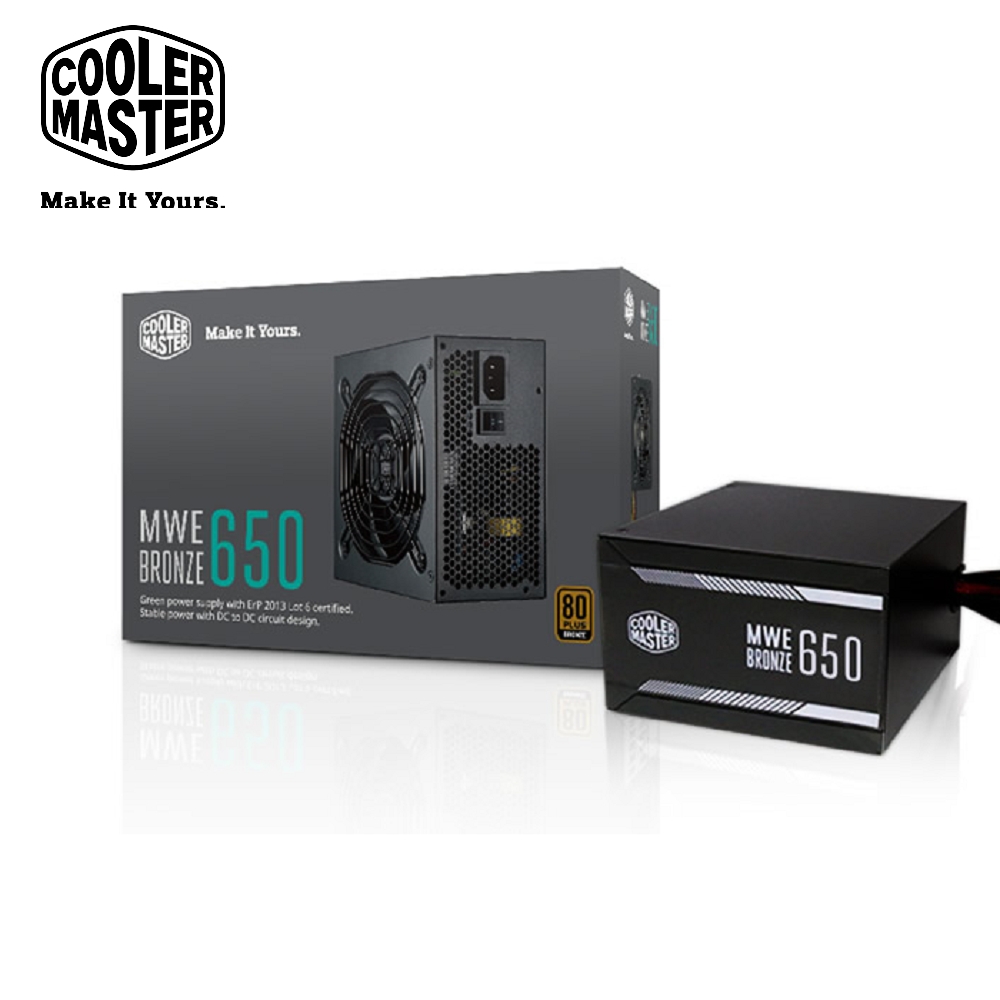 Cooler Master MWE 80Plus銅牌 650W 電源供應器