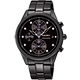 SEIKO CS 甜蜜時光晶鑽計時腕錶(SNDV97P1)-黑x紫/36mm product thumbnail 1