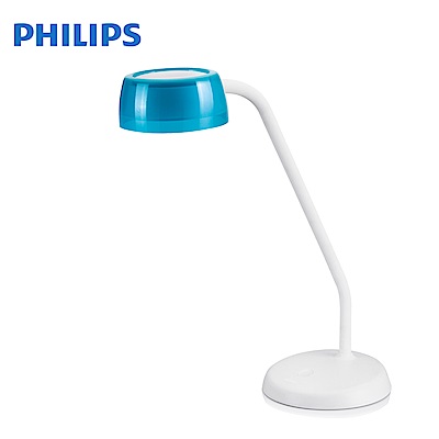 飛利浦 PHILIPS LIGHTING 酷琥LED檯燈-天空藍 72008