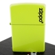 【ZIPPO】美系~LOGO字樣打火機-Neon Yellow-霓虹黃烤漆加工 product thumbnail 1