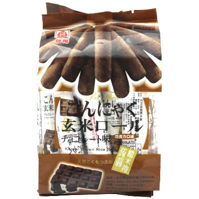 北田 蒟蒻糙米捲-巧克力口味(160gx2包)