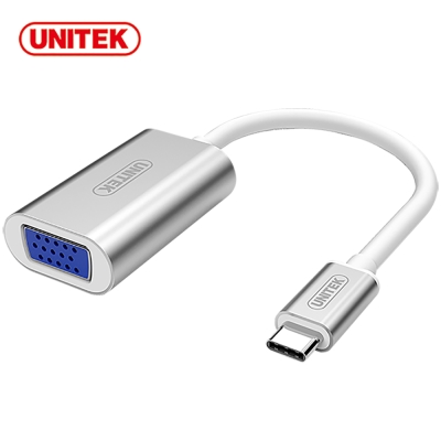 UNITEK 優越者USB3.1 Type-C轉VGA轉換器