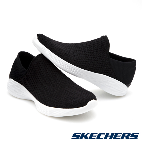 SKECHERS (女) 健走系列 YOU - 14951BKW