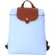 LONGCHAMP Le pliage 淺藍色尼龍折疊後背包(展示品) product thumbnail 1