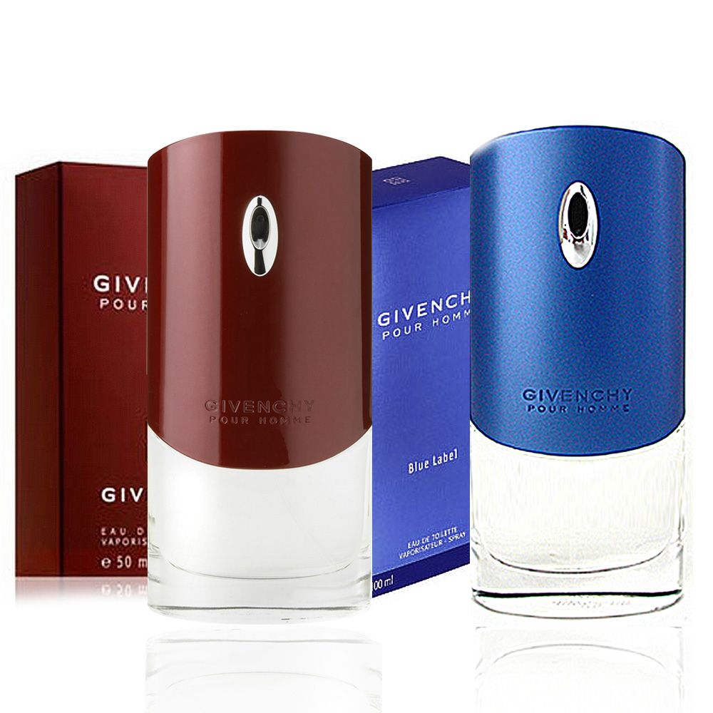 (福袋)GIVENCHY紀梵希 新紳士淡香水50ml+牛仔紳士男性淡香水50ml