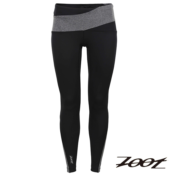 ZOOT 頂級極致型抗寒輕肌能壓縮長褲(女)(時尚黑雅灰)Z1504032