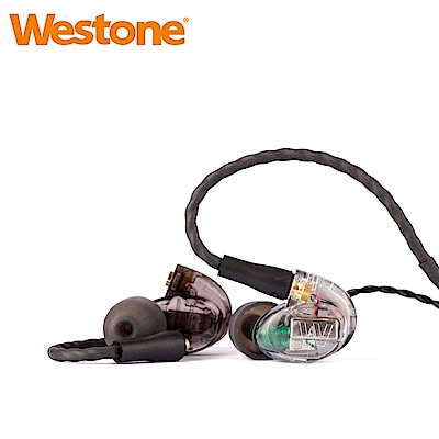 Westone UM Pro 30 New 三單體可換線專業監聽級入耳式耳機-透明