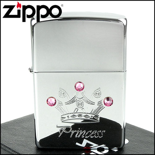 【ZIPPO】美系~Princess Crown-施華洛世奇水晶貼飾打火機