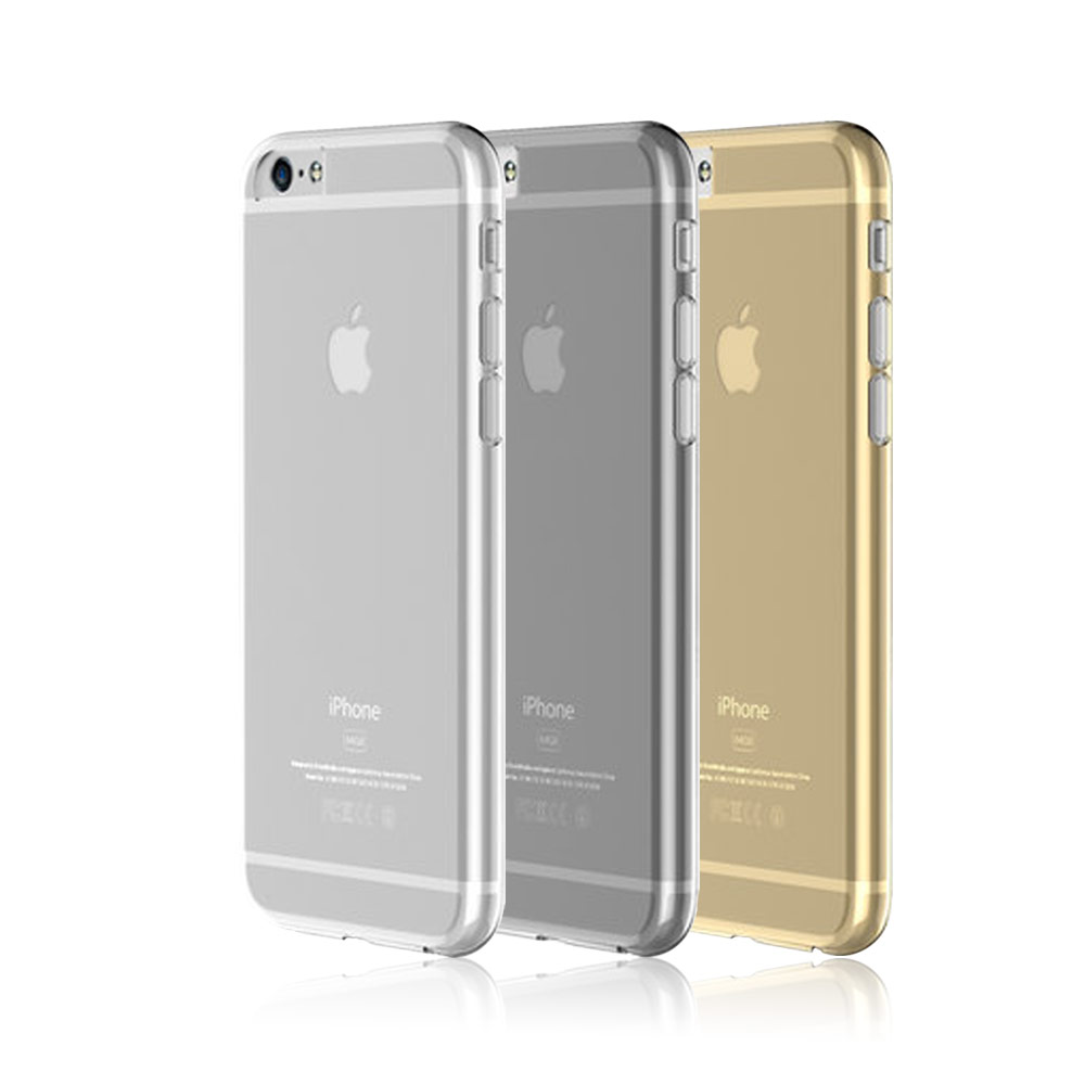 DESOF iCON iphone 6 /6s 透明超薄果凍手機殼
