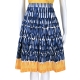 Max Mara-WEEKEND 藍x白x黃色直條塗鴉設計及膝裙 product thumbnail 1