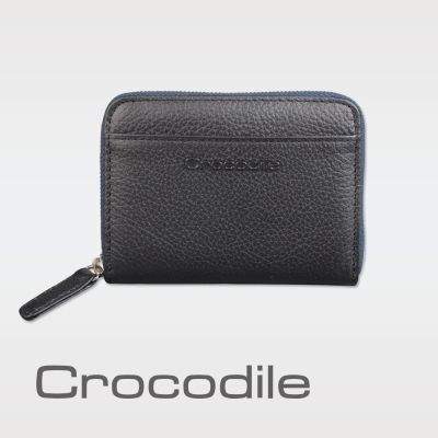 Crocodile 荔紋系列 Easy 輕巧拉鍊零錢包 0103-08005