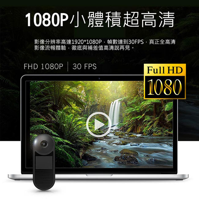 LTP 螢幕可顯示1080P微形攝影機