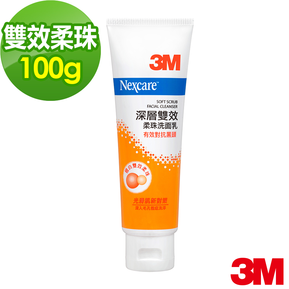 3M 深層雙效柔珠洗面乳100g