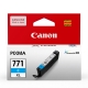 CANON CLI-771XL-C 原廠藍色高容量墨水匣 product thumbnail 1