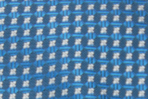 Alpaca 淺白藍圖案領帶
