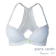 pierre cardin 皮爾卡登花飾系列 厚墊B罩 內衣(淺藍) product thumbnail 1