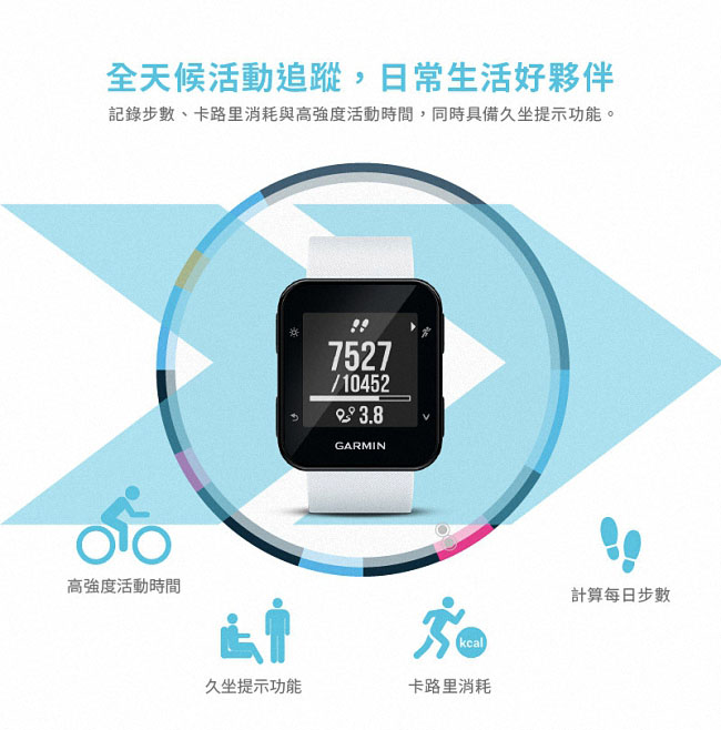 GARMIN Forerunner 35 心率智慧跑錶