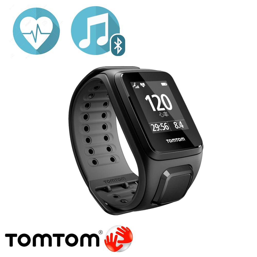 TomTom SPARK CARDIO+MUSIC 健身錶 旗艦款