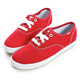 Keds 品牌經典綁帶休閒鞋（For Kids）-紅 product thumbnail 1