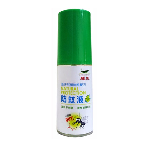鱷魚 天然植物防蚊液80ml/瓶
