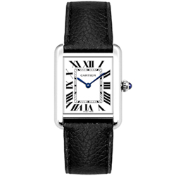 CARTIER TANK SOLO 中型腕錶-27x34mm