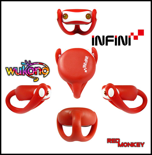 【INFINI WUKONG MONKEY 】自車多功能LED燈具(紅)