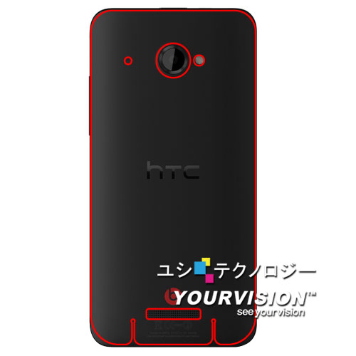 HTC Butterfly 蝴蝶機 X920D 超透超顯影機身背膜(2入)