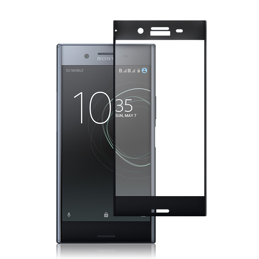 AHEAD SONY XZ Premium 全膠無網點 9H玻璃保貼 鋼化膜