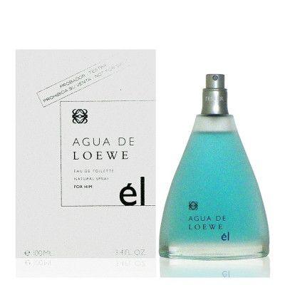 Loewe Agua el 活力之泉-藍男性淡香水 100ml Tester 包裝