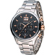SEIKO 大視窗日期計時腕錶(SPC151P1)-灰x玫瑰金色/42mm product thumbnail 1
