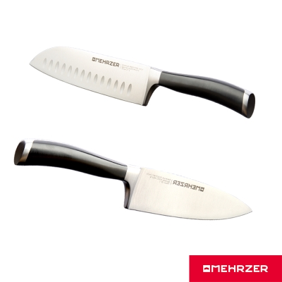 Omehrzer歐梅樂德國鋼8吋廚刀+7吋日式廚刀