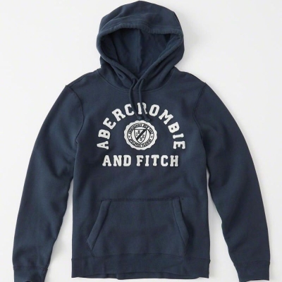 *最低價* AF a&f Abercrombie & Fitch 帽T 藍色 0179