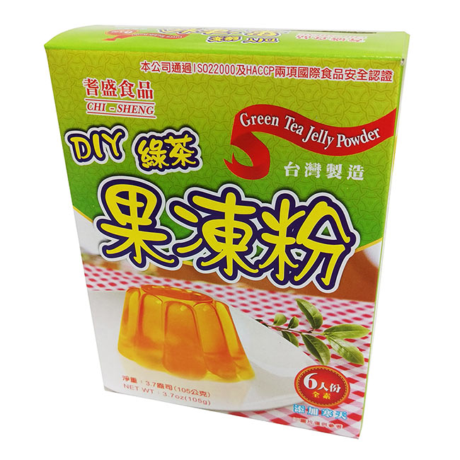 耆盛 DIY綠茶果凍粉(105g)